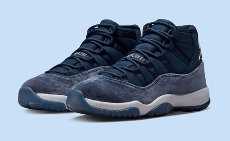 The women’s Air Jordan 11 ‘Midnight Navy’ is releasing at JD Sports! Get all the details here. Air Jordan 11 Midnight Navy, Jordan 11 Midnight Navy, Womens Air Jordans, Air Jordan 11, Midnight Navy, Jordan 11, Jd Sports, The Details, Air Jordan