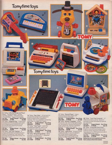 1980s Childhood, Toy Catalogs, Old School Toys, Toy Packaging, 90s Toys, Retro Advertising, 80s Toys, Kids Growing Up, 90s Childhood