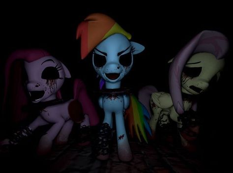 Rainbowdash Fluttershy, Mlp Creepypasta, Horror Drawing, Oki Doki, Nostalgic Pictures, Unicorn Art, My Little Pony Drawing, Mlp Pony, Pony Drawing