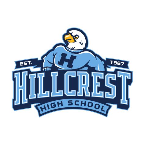 Hillcrest High School, Bloxburg School, High School Plan, High School Mascots, Bloxburg Decals Codes Aesthetic, School Decal, Coding School, House Decals, Bloxburg Decals Codes Wallpaper