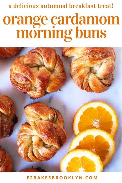 Orange Cardamom Morning Buns – e2 bakes brooklyn Morning Buns, Rhyme Or Reason, Orange Cardamom, Morning Bun, Cardamom Buns, Fall Breakfast, Bun Recipe, Breakfast Options, I Choose