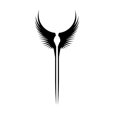 Wings Of The Valkyrie Tattoo Design Viking Tattoo Meaning, Egyptian Elements, Valkyrie Wings, Norse Raven, Nordic Tattoos, Valhalla Tattoo, Symbole Tattoo, Nordic Inspiration, Rabe Tattoo