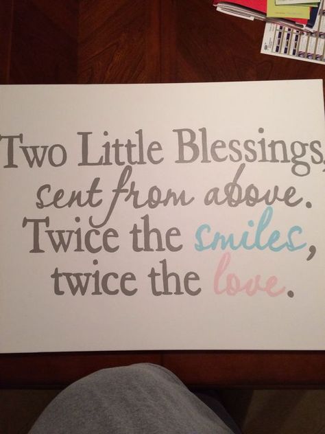 60+ Best Funny And Cute Twin Quotes With Images Twins Baby Boy, Twins Quotes, Boy Girl Twins Nursery, Baby Shower Quotes, Twin Quotes, Shower Quotes, Twins Announcement, Twin Nursery, Twin Girl