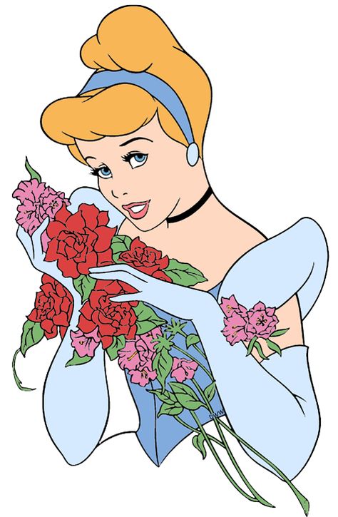 Cinderella and her bouquet of flowers Cinderella Flowers, Cinderella Photo, Cinderella Stepsisters, Pictures Of Flowers, Frozen Queen, Frozen Characters, Cinderella Disney, Disney Princess Frozen, Fairy Godmother