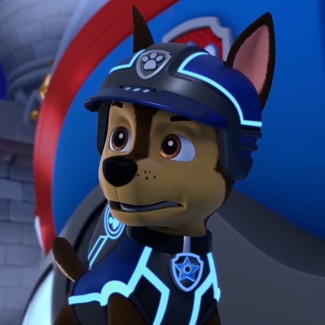 Ryder From Paw Patrol, Chase From Paw Patrol, Chase Icon, Childhood Crushes, Paw Patrol Chase, Wild Kratts, Chase Paw Patrol, Cute Cartoon Wallpapers, Paw Patrol