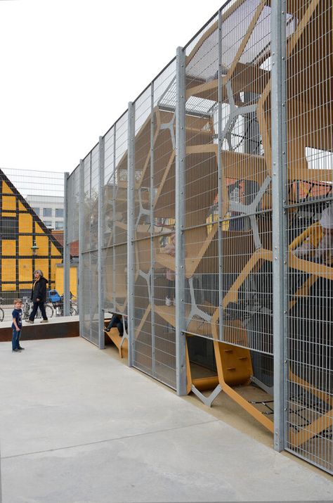 Playgrounds Architecture, Urban Playground, Modern Townhouse, Children Park, Public Architecture, School Playground, Jungle Gym, Playground Design, School Play