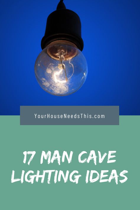 17 Man Cave Lighting Ideas - Today we show you some amazing inspirations and ideas on how to decor your basement and man cave area. #house #homediy #home #decor #decorideas #housedecor #basement #mancave Man Cave Lighting Ideas, Basement Mancave, Cave Lighting, Diy Vanity Lights, Small Man Cave, Recess Lighting, Little Lamp, Man Cave Lighting, House Needs