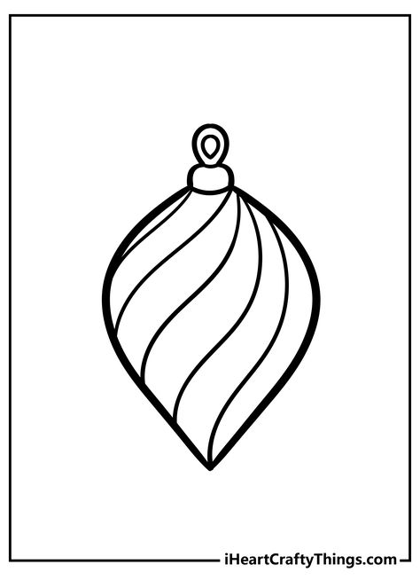 Christmas Ornament Coloring Pages Christmas Ornament Drawing, Ornament Coloring Pages, Christmas Outline, Holiday Drawings, Ornament Outline, Ornament Coloring, Christmas Ornament Coloring Page, Printable Christmas Ornaments, Colorful Christmas Decorations