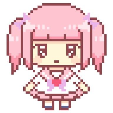 Kawaii Pixel Art, Menhara Chan, Art Fer, Pixel Art Background, Yami Kawaii, Anime Pixel Art, Pixel Art Design, Girls Cartoon Art, Cute Characters