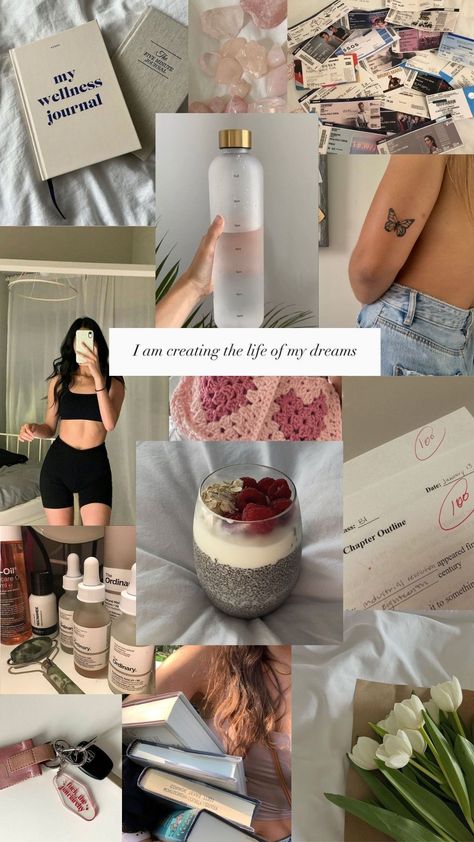 Life Of My Dreams, Gym Outfit Ideas, Activewear Outfits, Vision Board Images, 2024 Goals, Vision Board Wallpaper, Vision Board Goals, Dream Vision Board, Life Vision Board