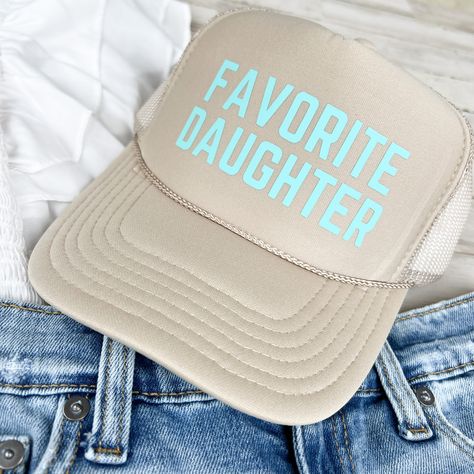 adult sizing; adjustable strap in the back one size fits most! Vinyl Trucker Hats, Funny Trucker Hats For Women, Funny Hats For Adults, Cute Hats For Women, Funny Trucker Hats, Trendy Trucker Hats, Summer Trucker Hat, Funny Trucker Hat, Hat Bar