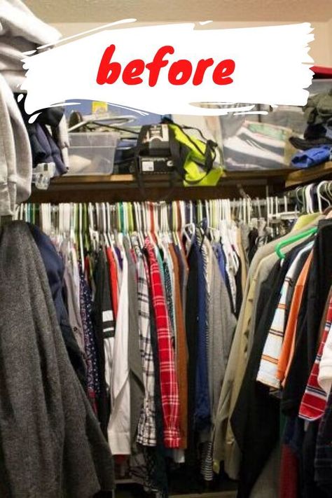 Is your bedroom closet a mess? Check out these closet organization storage solutions tip and tricks like using an old window as a jewelry organizer. Easy and cheap walk in closet organization ideas on a budget. small budget. Bedroom Closet Makeover Diy, Walk In Closet Organization Ideas, Organization Ideas On A Budget, Walk In Closet Organization, Bifold Doors Makeover, Organizing Walk In Closet, Closet Makeover Diy, Building Shelves, Make A Closet