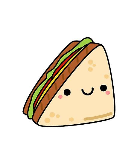 Kawaii Sandwich, Cheese And Tomato Sandwich, Sandwich Drawing, Donut Cartoon, Cheese And Tomato, Tomato Sandwich, Drawing Cartoon Characters, Cute Food Drawings, Kawaii Stuff