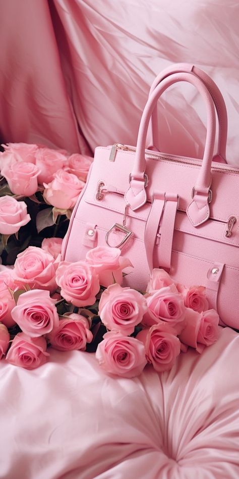 Pink Luxury Aesthetic, Luxury Aesthetic, Pink Girly Things, 2025 Vision, Vision Board, Purse, Pink