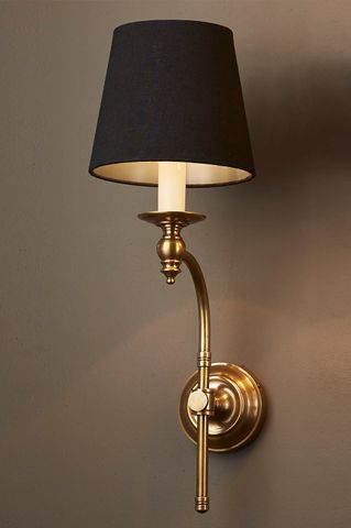 Soho Curved Sconce Base Antique Brass Hamptons Style Home, Curved Wall, Lighting Diy, 2 House, London Wall, Urban Lighting, Casa Country, Curved Walls, Decoration Inspiration