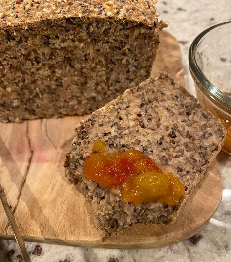 Gluten Free Buckwheat Bread, Sweet And Sour Vegetables, Oat Flour Banana Bread, Quinoa Bread, Oat Bread Recipe, Flaxseed Bread, Applesauce Bread, Sugar Free Fruits, Buckwheat Bread