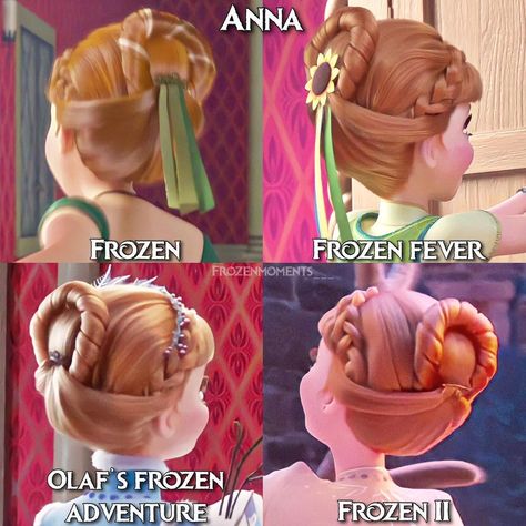 Anna Frozen Hair, Frozen Anna And Kristoff, Frozen Musical, Frozen Cosplay, Frozen Moments, Disney Princess Hairstyles, Olaf's Frozen Adventure, Frozen Hair, Girly Hairstyles