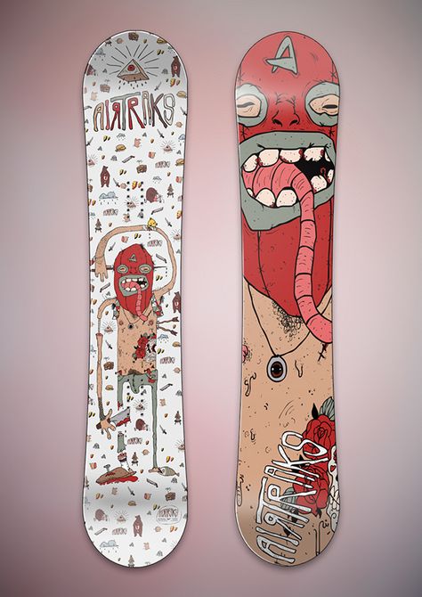 Custom Snowboards, Snowboard Designs, Snowboarding Aesthetic, Snowboard Art, Snowboard Design, Skateboard Deck Art, Surfboard Art, Skateboard Design, Skate Decks