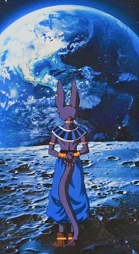 Beerus Wallpapers Aesthetic, Dragon Ball Beerus Wallpaper, Berus Wallpapers, Beerus Aesthetic, Aesthetic Dragon Ball Wallpaper, Lord Beerus Wallpaper, Dbz Aesthetic Wallpaper, Dbz Wallpapers Aesthetic, Goku Aesthetic Wallpaper