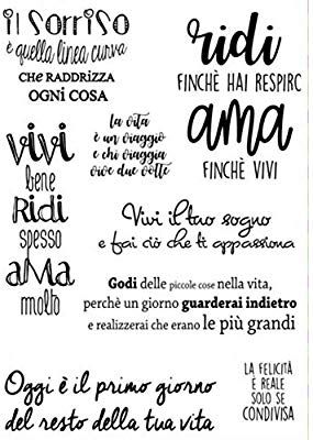 MHTEAAIIO Timbro/Sigillo in Silicone Trasparente Italiano Trasparente per Scrapbooking/Album Fotografico Fai-da-Te Fogli di Timbro Trasparenti Decorativi A: Amazon.it: Casa e cucina Save Me Im Fine, Handlettering Quotes, Scrapbooking Album, Digi Stamp, Motivational Phrases, Lettering Quotes, Adventure Book, Good Morning Good Night, Scrapbook Albums