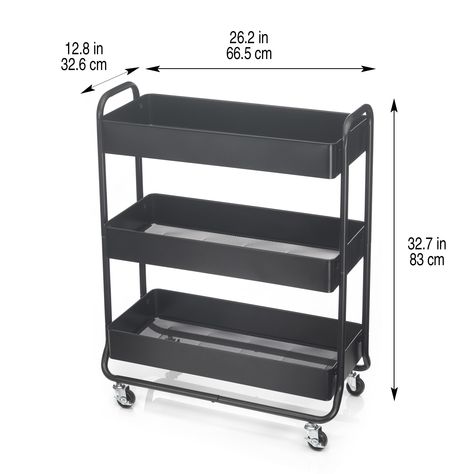 Organize Office Supplies, Organize Office, Rolling Utility Cart, Craft Cart, Trolley Cart, Office Supply Organization, Mobile Storage, Rolling Cart, Utility Cart