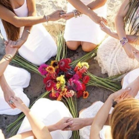 Sister Circle, Sacred Woman, Spiritual Photos, Red Tent, Nature Goddess, Signs From The Universe, Women Gathering, Women's Circle, Baby Blessing