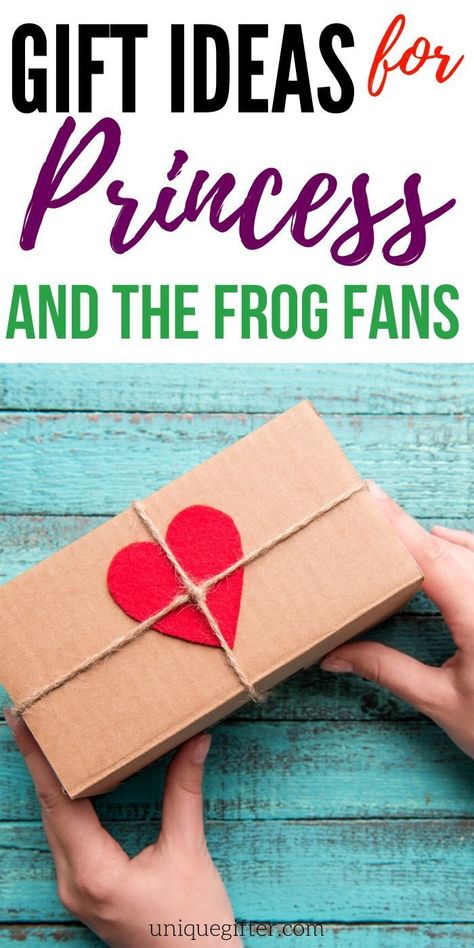 Best Gift Ideas for The Princess and the Frog | Princess And The Frog Gift Ideas | Gifts For Fans Of Princess And The Frog | #gifts #giftguide #presents #princessandthefrog #disney #uniquegifter Frog Party Ideas, The Frog Princess, Best Amazon Gifts, Frog Theme, Superhero Gifts, Frog Princess, Frog Gifts, Princess And The Frog, Disney Gift