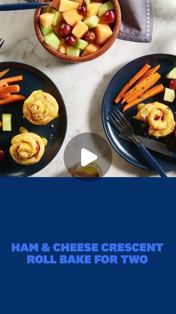 Pillsbury on Instagram: "Something easy for dinner? Ham and Cheese Crescent Roll Bake it is! Grab your Pillsbury Crescents. Let’s get baking." Ham And Cheese Crescent, Dinner Ham, Crescent Roll Bake, Cheese Crescent Rolls, Crescent Roll, Crescent Rolls, Ham And Cheese, Crescent, Sandwiches