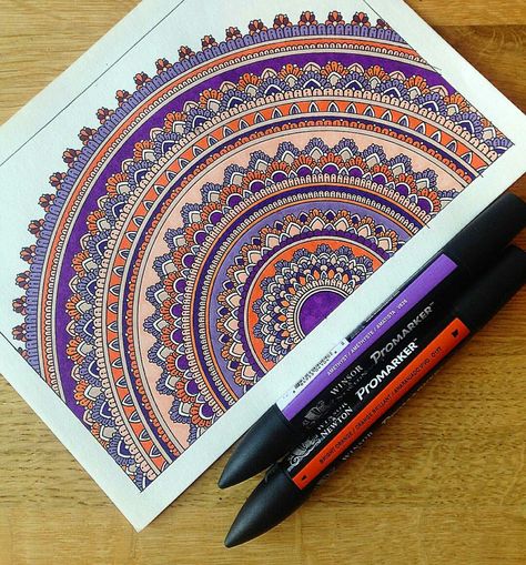 Mandala Drawing Coloring Inspiration, Colour Ful Mandala Art Easy, Unique Mandala Drawing Colour, Colour Ful Mandala Drawing, Mandala Art With Colourful Background, Rapunzel Sketch, Mandala Artwork Colourful, Colour Mandala, Super Easy Drawings