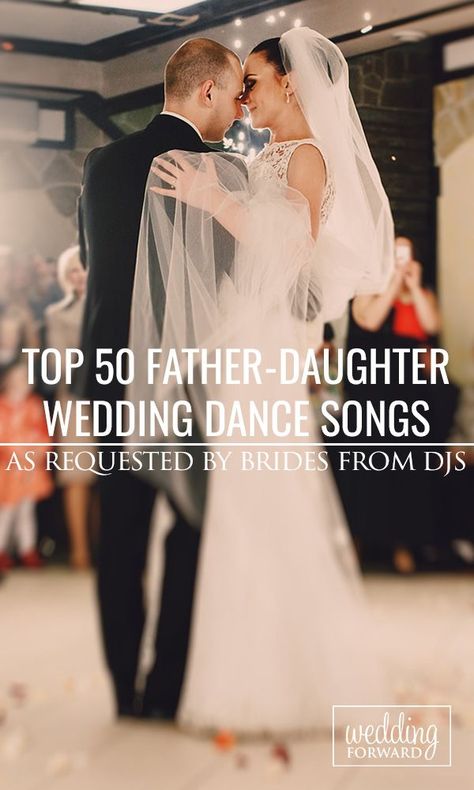 Top 50 Father-Daughter Wedding Dance Songs ❤ Sweet, easy to dance to and sentimental. Top songs as requested by brides from DJs. See more: http://www.weddingforward.com/father-daughter-wedding-dance-song-ideas/ #wedding #brides #weddingsongs #weddingplanning Father Daughter Wedding Songs, Father Daughter Wedding Dance, Father Daughter Songs, Dj Tips, Father Daughter Wedding, Father Daughter Dance Songs, Daughter Songs, Perfect Song, Wedding Dance Songs