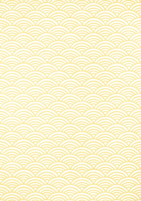 Pavilion introduces Thibaut's first performance vinyl wallpaper collection that pairs durability with brightly colored, bold, Asian inspired patterns. Asian Design Pattern, Japanese Background, Thibaut Wallpaper, Food Texture, Kids Background, Yellow Wallpaper, Japanese Patterns, Design Geometric, Vinyl Wallpaper