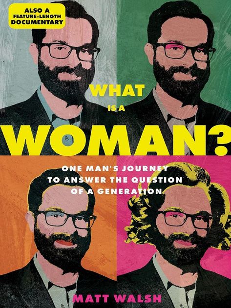 What Is a Woman?: One Man's Journey to Answer the Question of a Generation Hardcover – June 7, 2022
by Matt Walsh (Author) What Is A Woman, Social Construct, Matt Walsh, Uncle Bens, Being A Woman, Answer The Question, Woman Movie, Gender Roles, Movie Marathon