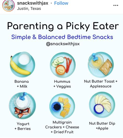 Fatty Foods For Toddlers, Bedtime Snacks For Toddlers, Best Snacks Before Bed, Nutrition Meals, Diets For Picky Eaters, Healthy Snacks Before Bed, Snacks Before Bed, Bedtime Snack, Night Time Snacks