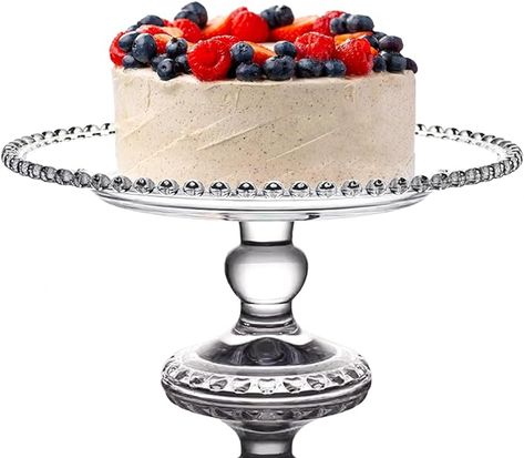 Amazon.com: Clear Glass Cake Stand with Dome for Kitchen Birthday Party Wedding Cakes Serving Platters，Dishwasher Safe (Glass 12inch) : Home & Kitchen Kitchen Birthday Party, Wedding Cake Servings, Cake Stand With Dome, Glass Cake, Glass Wedding, Glass Cake Stand, Wedding Cake Stands, Cake Stands, Serving Platters