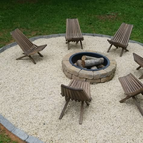 How to Build a Fire Pit in Your Backyard: I Used a Fire Pit Kit! Lawn Makeover, Backyard Firepit Area, Diy Pool Ideas, Paver Fire Pit, Fire Pit Plans, Outdoor Fire Pit Seating, Outdoor Fire Pit Area, Fire Pit Seating Area, How To Build A Fire Pit