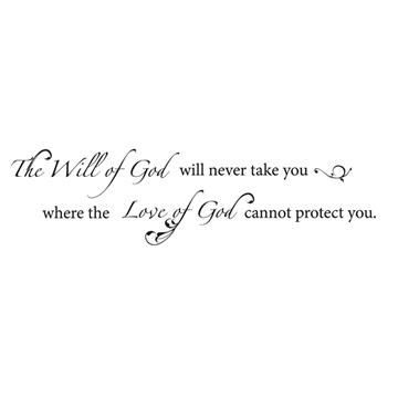 The will of God will never take you where the Love of God cannot protect you. Vinyl Wall Decor, Vinyl Wall Lettering, Wall Lettering, The Will Of God, Keep Looking Up, Will Of God, Say Something Nice, Sweet Tattoos, The Love Of God