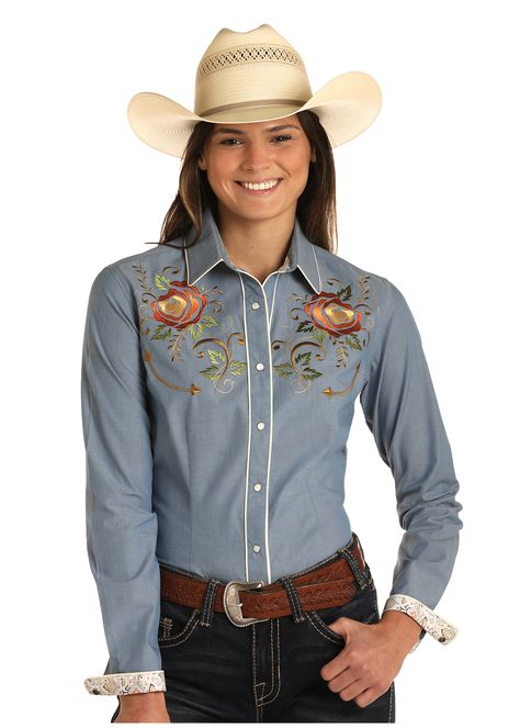 Vintage Western Wear, Desert Flowers, New Retro, Vintage Western, Western Wear, Concert Outfit, Shoulder Sleeve, Denim Jacket, Womens Shirts