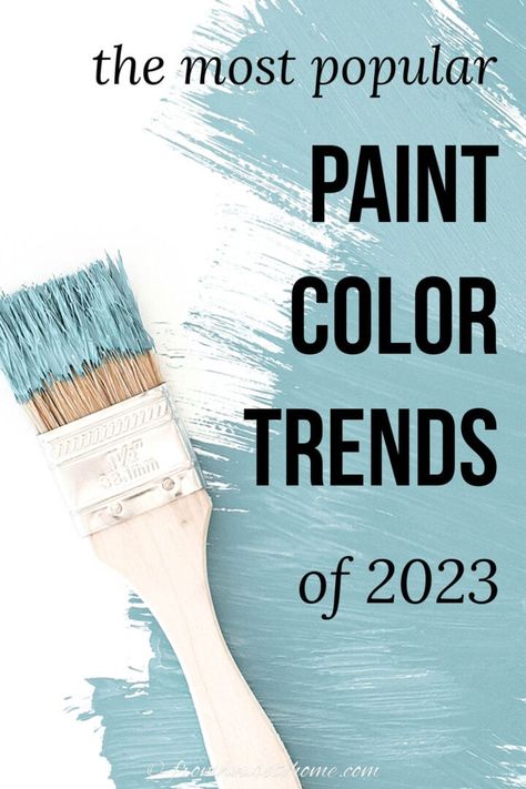 Paint Color Trends, Rooms Decoration, Most Popular Paint Colors, Trending Paint Colors, Bedroom Minimalist, Popular Paint Colors, Paint Color Schemes, Room Paint Colors, Renovation Design