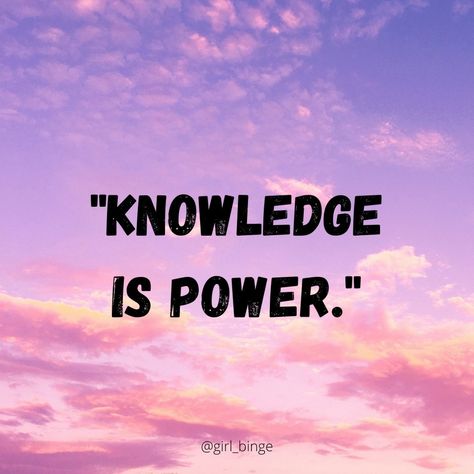 Knowledge is power! General Knowledge Aesthetic, Knowledge Is Power Aesthetic, 2025 Mood, Book Vibes, 2025 Year, Some Good Quotes, Knowledge Is Power, Power Girl, 2025 Vision