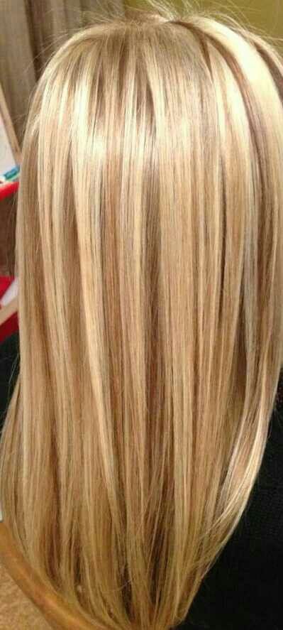 Yellow Blonde Highlights On Brown Hair, Yellow Blonde Hair With Highlights, High And Low Lights Hair Blonde, Heavy Blonde Highlights, Caramel Blonde Hair, Perfect Blonde Hair, Subtle Blonde Highlights, Honey Blonde Hair Color, Summer Blonde Hair