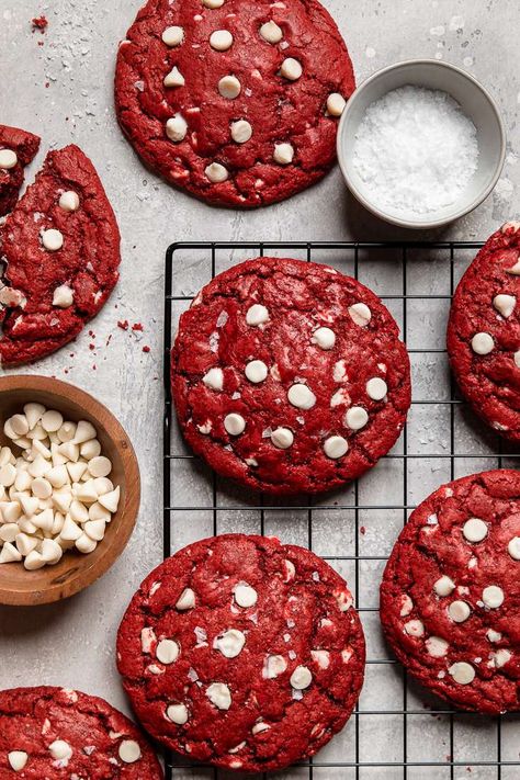 Vegan Red Velvet Cookies Cookie Dough No Flour, Edible Cookie Dough No Flour, Edible Cookie Dough For Two, Cookie Dough For Two, Cookie Dough Healthy, Edible Cookie Dough Healthy, Allergy Friendly Cookies, Best Vegan Cookies, Vegan Red Velvet