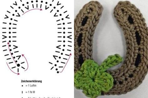 Discover the charm of crafting your own crochet lucky horseshoes, an ideal blend of tradition and creativity for a unique touch of good fortune. Horseshoe Crafts, Crochet Amigurumi Free Patterns, Rainbow Crochet, Egg Crafts, Crochet Blog, Lucky Horseshoe, Yarn Tail, Craft Tutorial, Crochet Doll Pattern