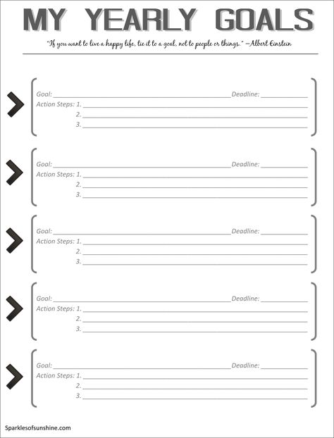 Don't spend time creating yearly goals just to forget them by Spring! Use this Free Yearly Goals Printable to keep track of them! School Year Goals, Life Goals Quotes, Goals Printable, Tumblr Relationship, Life Goals Pictures, Life Is What Happens, Yearly Goals, Motivation Goals, Goal Quotes