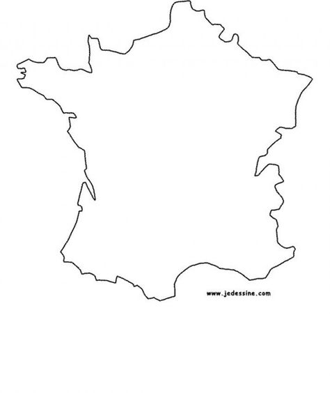 Voici le coloriage de la carte de la France. Colorie la de toutes les couleurs, Un moyen original et ludique de faire découvrir le monde aux enfants. Carte France Aesthetic, France Project, France Images, France Craft, Bullet Journal 2019, France Aesthetic, France Drawing, Free Printable Coloring, Lets Go