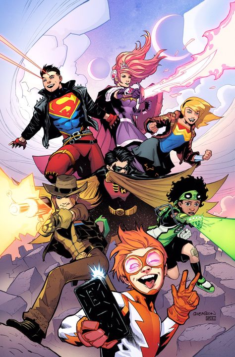 Young Justice Comic, Art Dc Comics, New Teen Titans, Univers Dc, Arte Dc Comics, Comic Manga, Bd Comics, Dc Comics Characters, Marvel Girls