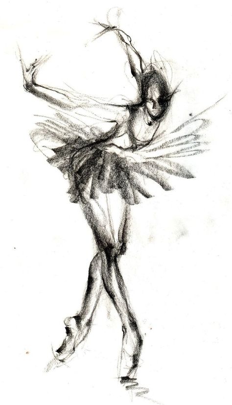 Ballerina Drawing, Dance Pose, The Black Swan, Piskel Art, Seni Vintage, Ballet Art, Art Sketches Pencil, Charcoal Art, Gesture Drawing