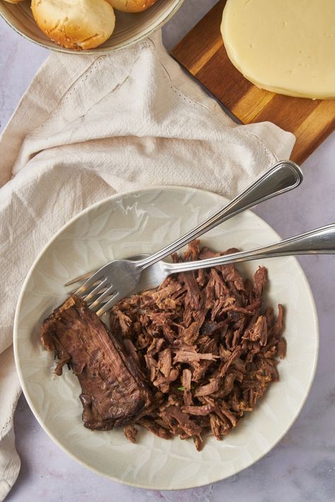 Fall Apart Tender Slow Cooker Tri Tip Tri Tip Roast Slow Cooker, Slow Cooker Tri Tip, Tri Tip Roast, Shredded Beef Sandwiches, Bar Remodel, Cooking Tri Tip, Tip Roast, Bbq Pork Chops, Sirloin Tip Roast