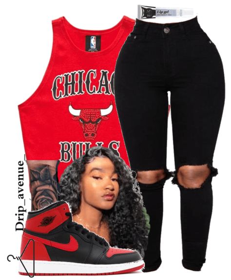 Bulls Game Outfit Women, Chicago Bulls Outfit Woman Style, Basketball Style Women, Girl Basketball Outfits, Bulls Jersey Outfit Woman, Chicago Bulls Jersey Outfit Woman, Bulls Outfit Woman Chicago, Chicago Bulls Outfit Woman, Basket Ball Outfit For Girl