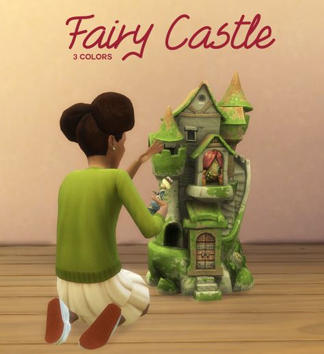 boredsimblr: “ Fairy Castle I don’t know if anyone has converted this yet. Download here Swatches: Credit: HCove ” The Sims 4 Pack, Los Sims 4 Mods, Sims Medieval, Die Sims 4, Sims 4 Challenges, Fairy Castle, The Sims 4 Packs, Sims 4 Children, Sims 4 Expansions