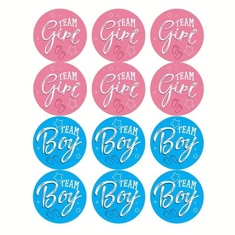 Baby Shower Supplies Boy Girl Stickers - Temu Idee Babyshower, Gender Party, Gender Reveal Party Decorations, Baby Shower Supplies, Baby Gender Reveal, Baby Gender, Girl Stickers, Reveal Parties, Gender Reveal Party